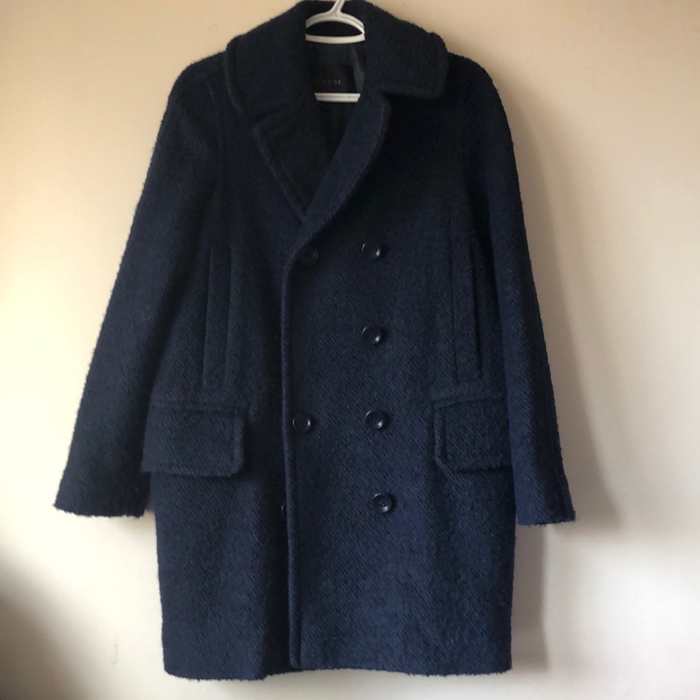 Coach wool coat.